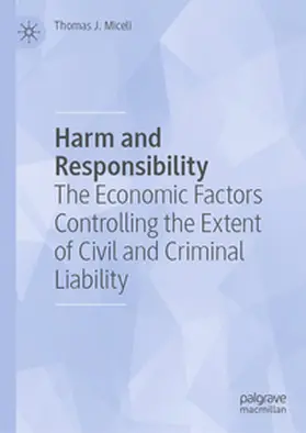 Miceli |  Harm and Responsibility | Buch |  Sack Fachmedien