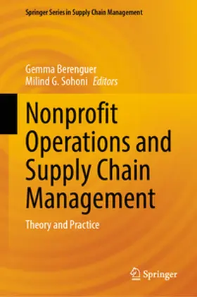 Berenguer / Sohoni | Nonprofit Operations and Supply Chain Management | E-Book | www.sack.de