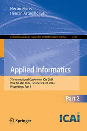 Florez / Astudillo | Applied Informatics | E-Book | sack.de