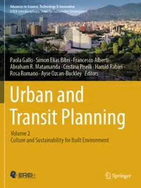 Gallo / Bibri / Alberti |  Urban and Transit Planning | Buch |  Sack Fachmedien