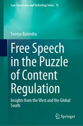 Balendra | Free Speech in the Puzzle of Content Regulation | E-Book | www.sack.de
