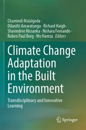 Malalgoda / Amaratunga / Haigh |  Climate Change Adaptation in the Built Environment | Buch |  Sack Fachmedien
