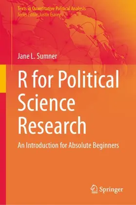Sumner |  R for Political Science Research | Buch |  Sack Fachmedien