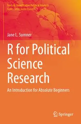Sumner |  R for Political Science Research | Buch |  Sack Fachmedien