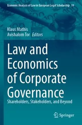 Mathis / Tor | Law and Economics of Corporate Governance | Buch | 978-3-031-76023-5 | www.sack.de