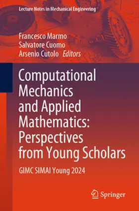 Marmo / Cutolo / Cuomo |  Computational Mechanics and Applied Mathematics: Perspectives from Young Scholars | Buch |  Sack Fachmedien