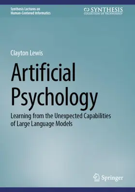 Lewis |  Artificial Psychology | Buch |  Sack Fachmedien