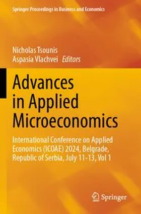 Tsounis / Vlachvei |  Advances in Applied Microeconomics | Buch |  Sack Fachmedien