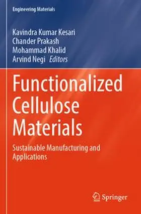 Kesari / Prakash / Khalid |  Functionalized Cellulose Materials | Buch |  Sack Fachmedien
