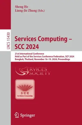 Zhang / He |  Services Computing - SCC 2024 | Buch |  Sack Fachmedien