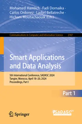 Hamlich / Dornaika / Ordonez | Smart Applications and Data Analysis | E-Book | sack.de