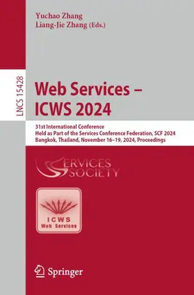 Zhang |  Web Services - ICWS 2024 | Buch |  Sack Fachmedien