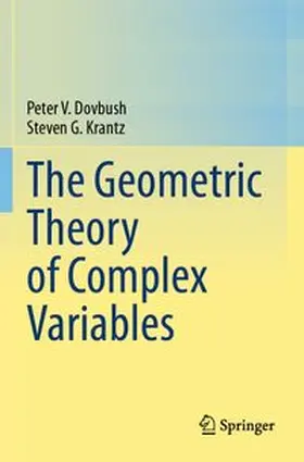 Dovbush / Krantz |  The Geometric Theory of Complex Variables | Buch |  Sack Fachmedien