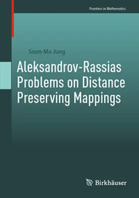 Jung | Aleksandrov-Rassias Problems on Distance Preserving Mappings | E-Book | sack.de