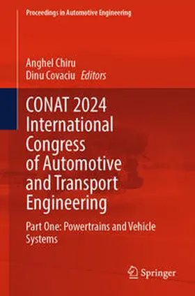 Chiru / Covaciu | CONAT 2024 International Congress of Automotive and Transport Engineering | E-Book | www.sack.de