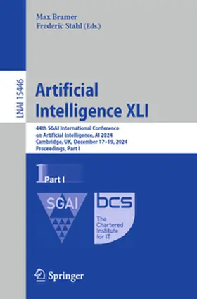 Bramer / Stahl | Artificial Intelligence XLI | E-Book | sack.de