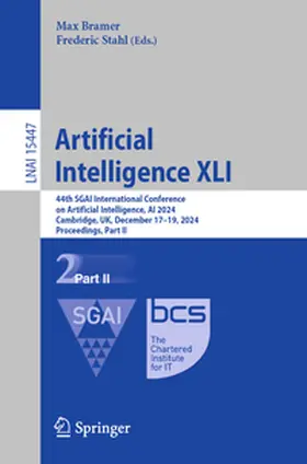 Bramer / Stahl | Artificial Intelligence XLI | E-Book | sack.de