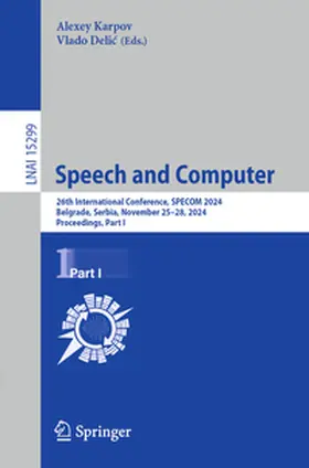 Karpov / Delic / Delic | Speech and Computer | E-Book | sack.de
