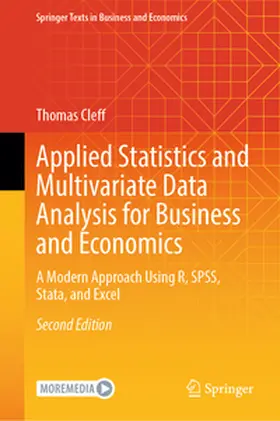 Cleff |  Applied Statistics and Multivariate Data Analysis for Business and Economics | Buch |  Sack Fachmedien