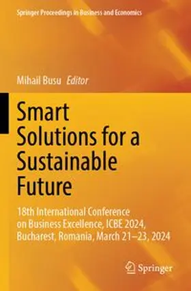 Busu | Smart Solutions for a Sustainable Future | Buch | 978-3-031-78181-0 | www.sack.de
