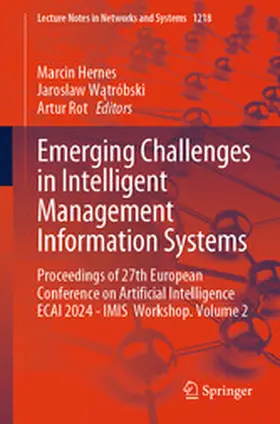 Hernes / Watróbski / Watróbski |  Emerging Challenges in Intelligent Management Information Systems | eBook | Sack Fachmedien