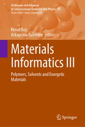 Banerjee / Roy |  Materials Informatics III | Buch |  Sack Fachmedien