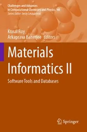 Roy / Banerjee |  Materials Informatics II | Buch |  Sack Fachmedien