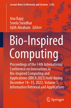 Bajaj / Sreedhar / Abraham |  Bio-Inspired Computing | eBook | Sack Fachmedien