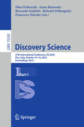 Pedreschi / Monreale / Guidotti |  Discovery Science | eBook | Sack Fachmedien