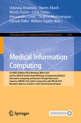 Anazodo / Akash / Fuchs |  Medical Information Computing | eBook | Sack Fachmedien