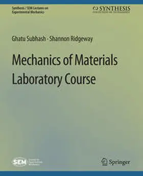 Subhash / Ridgeway | Mechanics of Materials Laboratory Course | E-Book | www.sack.de