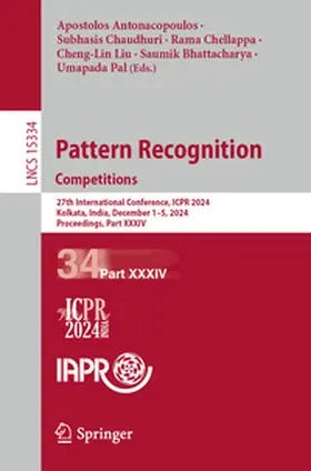 Antonacopoulos / Chaudhuri / Chellappa |  Pattern Recognition. Competitions | eBook | Sack Fachmedien