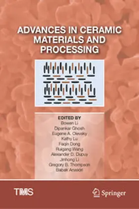Li / Ghosh / Anasori |  Advances in Ceramic Materials and Processing | eBook | Sack Fachmedien