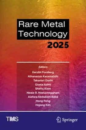 Forsberg / Karamalidis / Ouchi |  Rare Metal Technology 2025 | Buch |  Sack Fachmedien