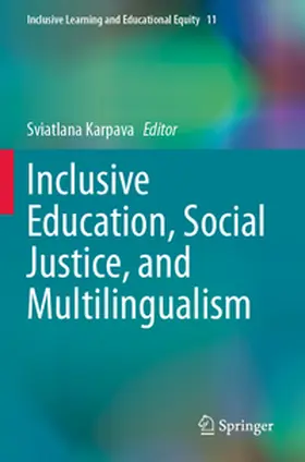 Karpava |  Inclusive Education, Social Justice, and Multilingualism | Buch |  Sack Fachmedien