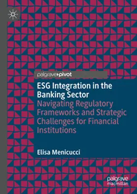 Menicucci | ESG Integration in the Banking Sector | E-Book | sack.de
