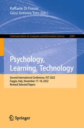 Toto / Di Fuccio |  Psychology, Learning, Technology | Buch |  Sack Fachmedien