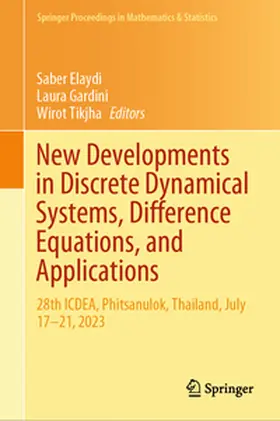 Elaydi / Tikjha / Gardini |  New Developments in Discrete Dynamical Systems, Difference Equations, and Applications | Buch |  Sack Fachmedien