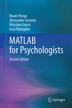 Borgo / Soranzo / Grassi |  MATLAB for Psychologists | eBook | Sack Fachmedien