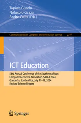 Gundu / Gcaza / Calitz | ICT Education | E-Book | sack.de