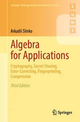 Slinko | Algebra for Applications | E-Book | sack.de
