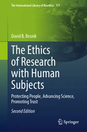 Resnik | The Ethics of Research with Human Subjects | E-Book | www.sack.de