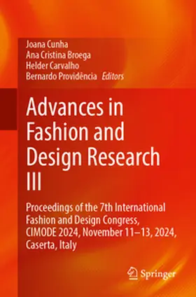 Cunha / Broega / Carvalho |  Advances in Fashion and Design Research III | Buch |  Sack Fachmedien