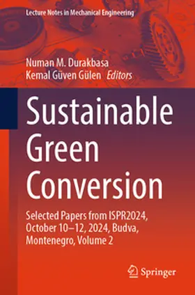 Durakbasa / Gülen |  Sustainable Green Conversion | eBook | Sack Fachmedien