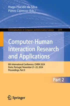 Plácido da Silva / Cipresso |  Computer-Human Interaction Research and Applications | eBook | Sack Fachmedien