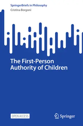 Borgoni |  The First-Person Authority of Children | Buch |  Sack Fachmedien