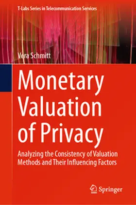 Schmitt |  Monetary Valuation of Privacy | eBook | Sack Fachmedien