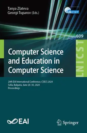 Zlateva / Tuparov | Computer Science and Education in Computer Science | E-Book | sack.de