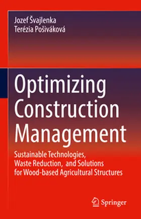 Švajlenka / Svajlenka / Pošiváková | Optimizing Construction Management | E-Book | www.sack.de
