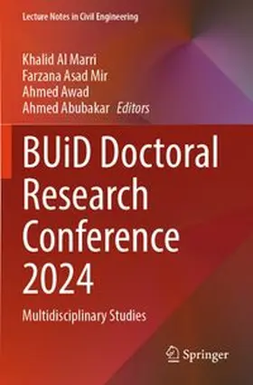 Al Marri / Mir / Awad |  BUiD Doctoral Research Conference 2024 | Buch |  Sack Fachmedien